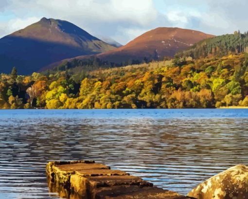 Derwentwater Lake Diamond Painting