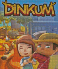 Dinkum Poster Diamond Painting