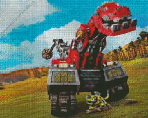 Dinotrux Ty Rux Diamond Painting