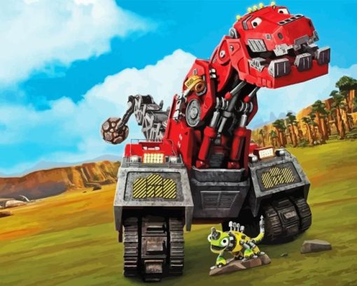 Dinotrux Ty Rux Diamond Painting