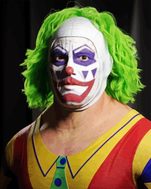 Doink The Clown Diamond Painting