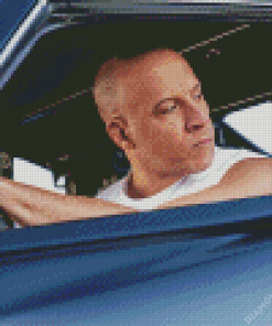 Dominic Toretto Diamond Painting