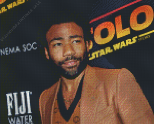 Donald Glover Diamond Painting