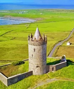 Doonagore Castle Diamond Painting