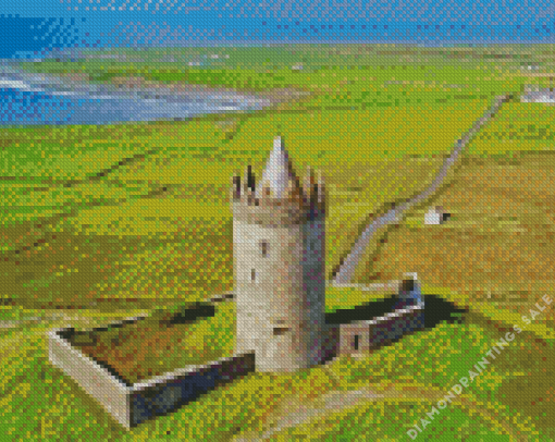 Doonagore Castle Diamond Painting