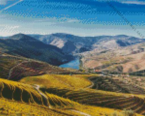 Douro Valley Portugal Diamond Painting