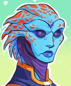 Drell Mass Effect Diamond Paintings