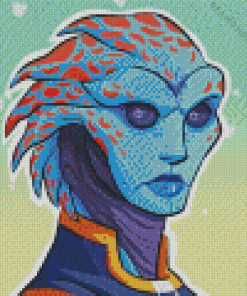 Drell Mass Effect Diamond Paintings