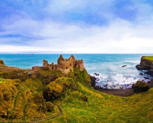 Dunluce Castle Diamond Painting