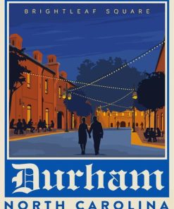 Durham City Poster Diamond Painting