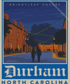 Durham City Poster Diamond Painting