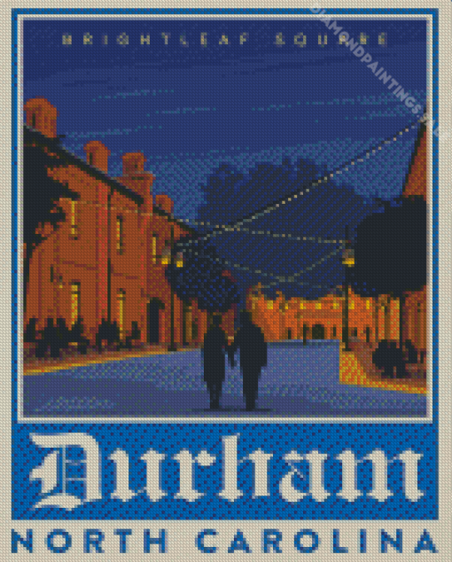 Durham City Poster Diamond Painting