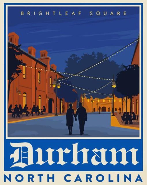 Durham City Poster Diamond Painting