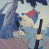 Elmer Fudd Diamond Painting