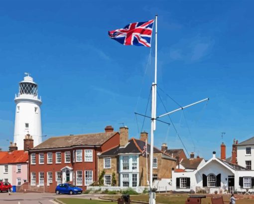 England Southwold Town Diamond Painting