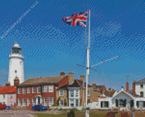 England Southwold Town Diamond Painting