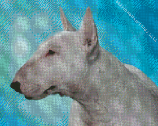 English Bull Terrier Diamond Painting