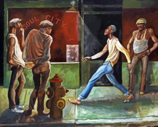 Ernie Barnes Diamond Painting