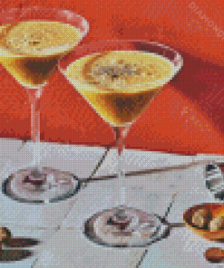 Espresso Martini Drinks Diamond Painting