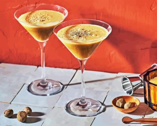 Espresso Martini Drinks Diamond Painting