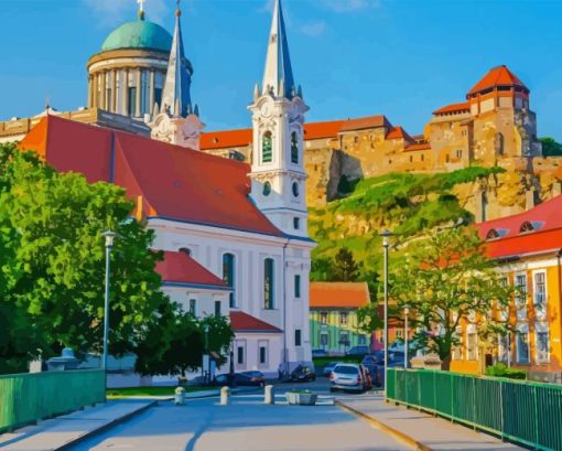 Esztergom Hungary Diamond By Numbers