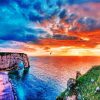 Etretat Sunset Diamond Painting