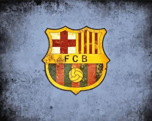 FCB Logo Art Diamond Painting