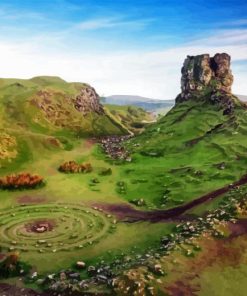 Fairy Glen Skye Island Diamond Painting