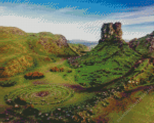 Fairy Glen Skye Island Diamond Painting