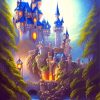 Fantasy Magical Castle Diamond Painting