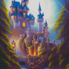 Fantasy Magical Castle Diamond Painting