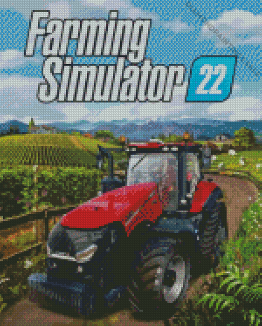 Farming Simulator Diamond Painting