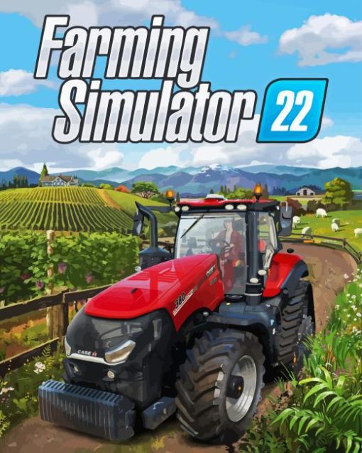 Farming Simulator Diamond Painting