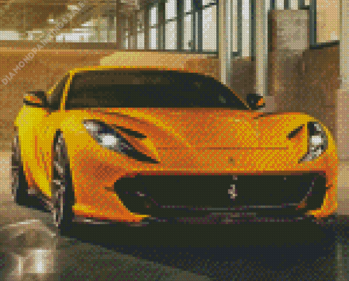 Ferrari 812 Diamond Painting