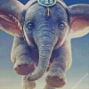 Flying Elephant Diamond Painting