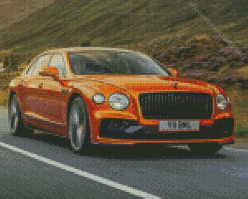 Flying Spur Car Diamond Painting