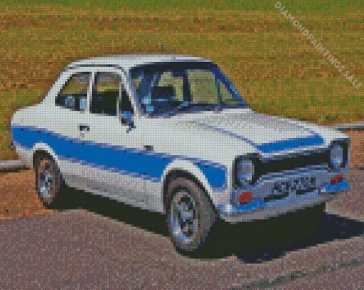 Ford Escort Mexico Diamond Painting