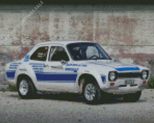 Ford Escort RS Diamond Painting