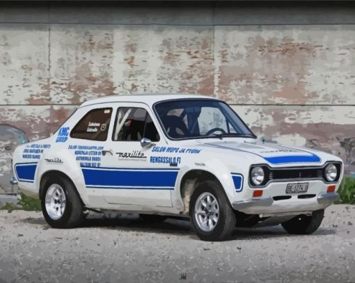 Ford Escort RS Diamond Painting