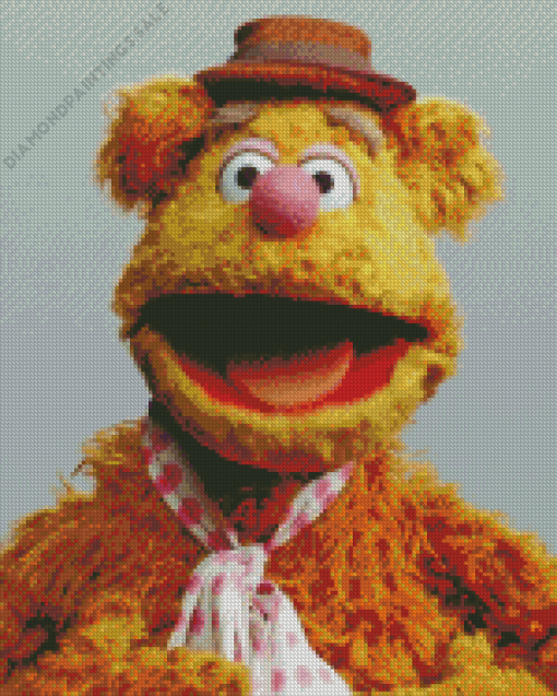 Fozzie Bear Diamond Painting