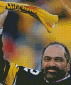 Franco Harris Diamond Painting