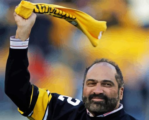 Franco Harris Diamond Painting