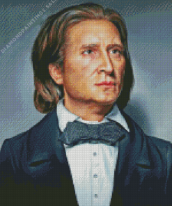 Composer Franz Liszt Diamond Painting