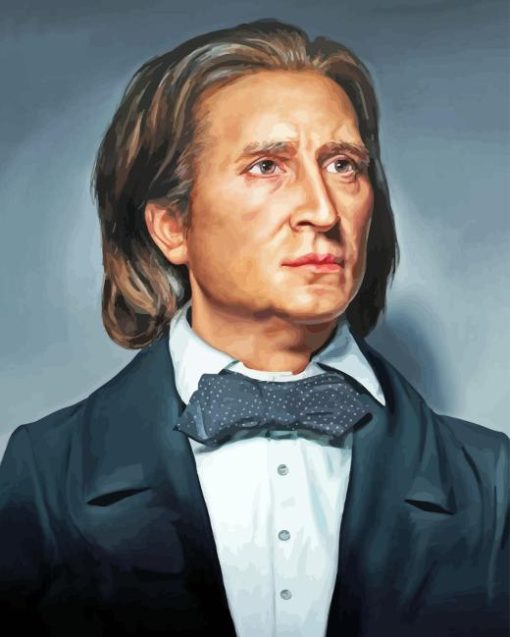 Composer Franz Liszt Diamond Painting