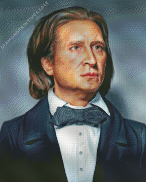 Composer Franz Liszt Diamond Painting