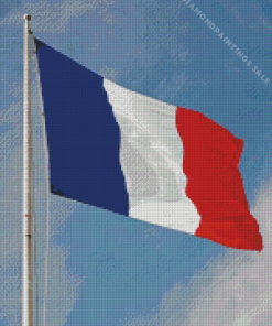 French Flag Diamond Painting