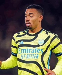 Gabriel Jesus Footballer Diamond Painting