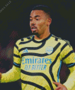 Gabriel Jesus Footballer Diamond Painting