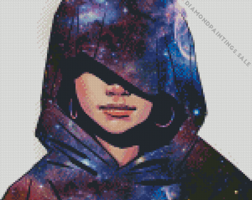 Galaxy Girl Diamond Painting