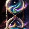 Galaxy Hourglasses Diamond Painting